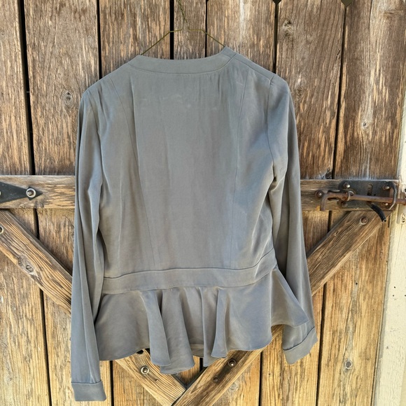 BCBGENERATION Open-Front Peplum Jacket - Picture 6 of 7